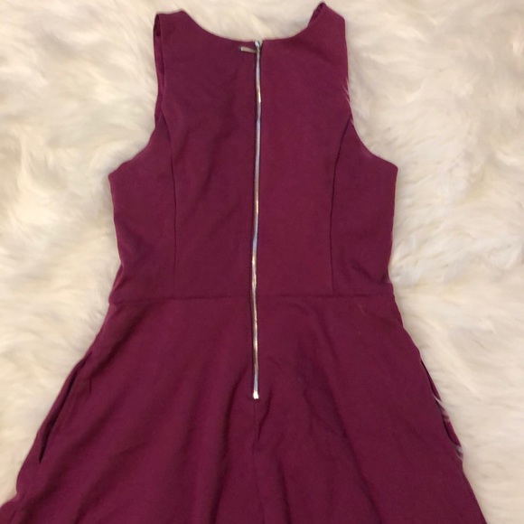 WHBM Racerback Purple Dress - Picture 3 of 3